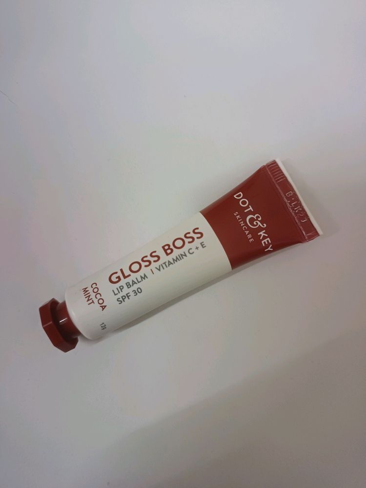 Cocoa Mint Lip Balm With SPF 30 By Dot And Key