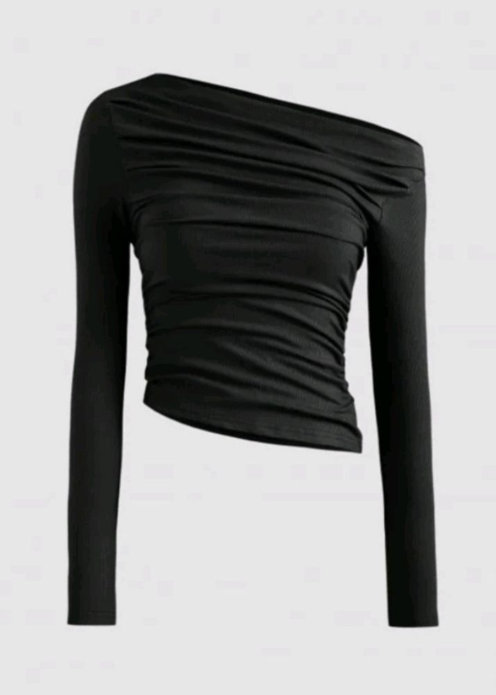 Asymmetrical Full Sleeves Top (Brand New).