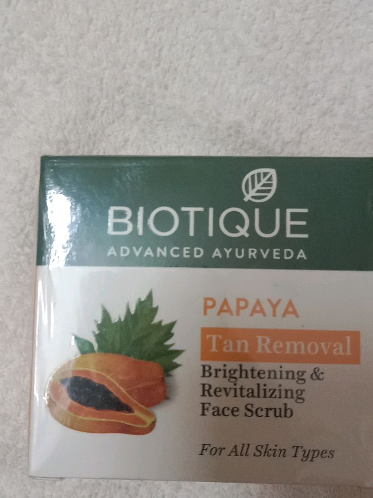 Papaya Tan Removal Scrub