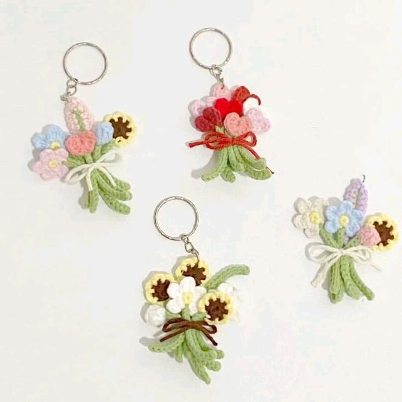 Flower Keychain