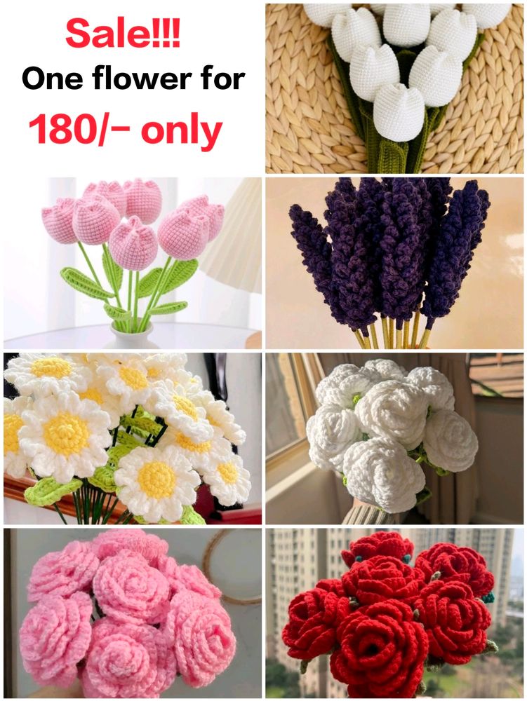 Sale 🚨 Any 1 Piece Flower For 180/- Only