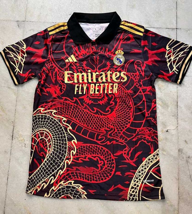 REAL MADRID ADIDAS RED DRAGON JERSEY