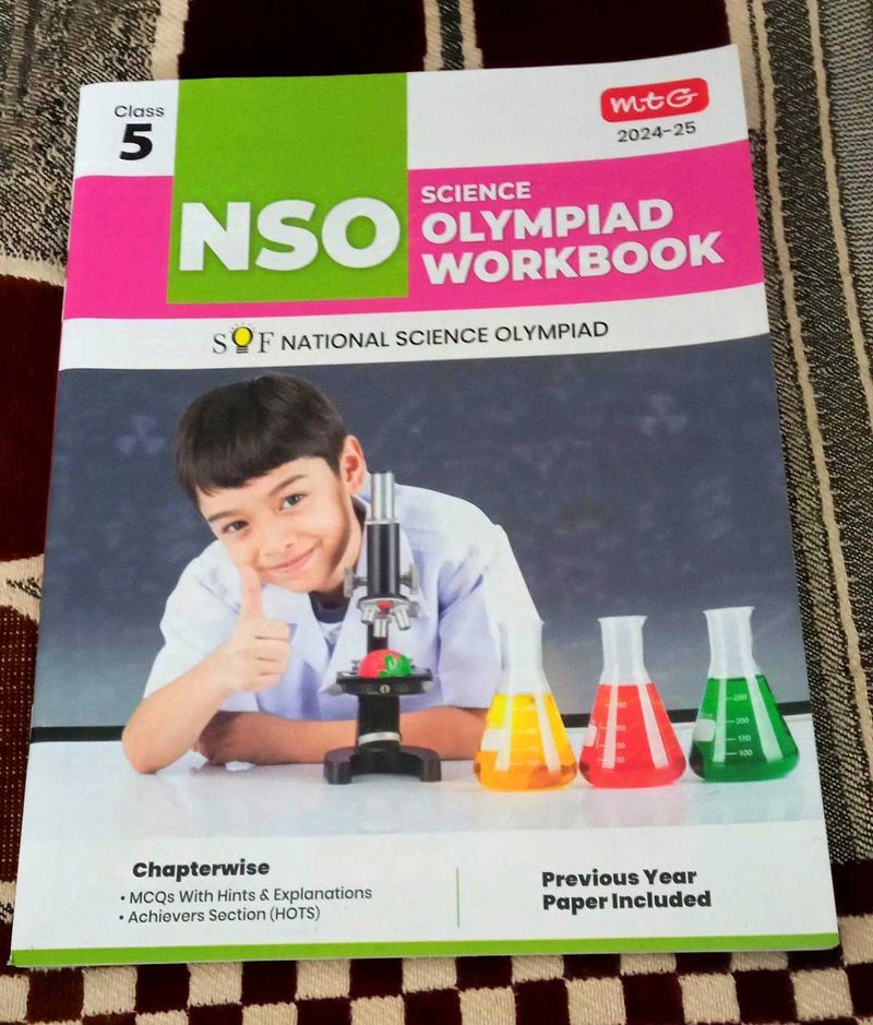 NSO Olympaid Workbook For Class-5