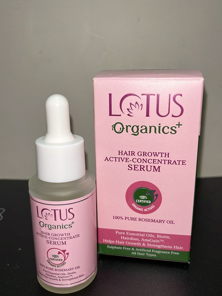 Lotus Organics+ Hair Growth Active Serum