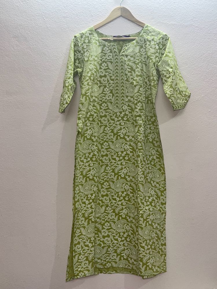 Green Kurta