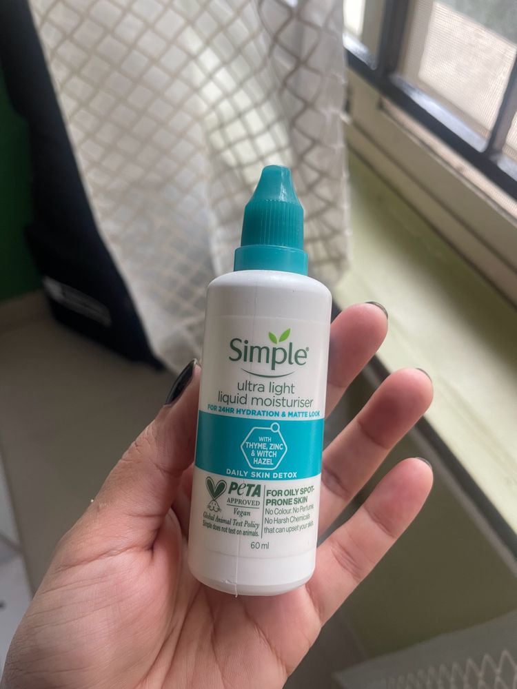 Simple Ultra light liquid moisturiser