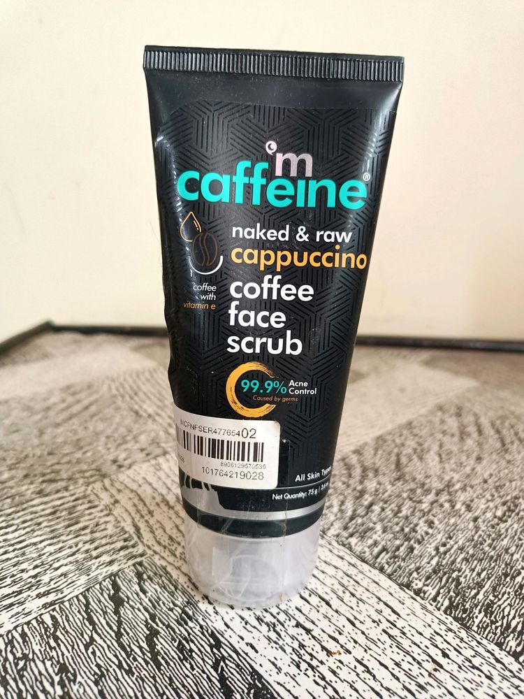 Mcaffeine Naked & Raw Cappuccino Coffee Face Scrub