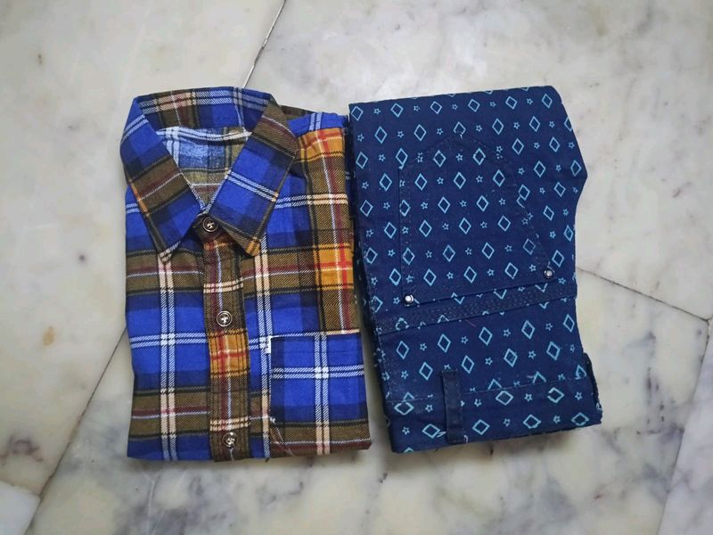 In Combo Shirt And Pant For Boy