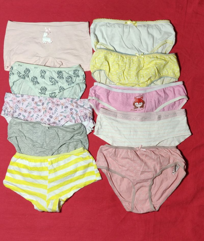 Combo 10 Brief Size 5/6 Years Baby