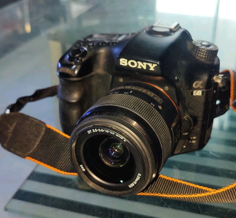 Sony Alpha A68 24.2 MP Digital SLR Camera with Bag