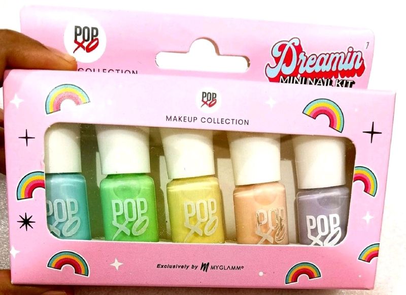 Popxo My Glamm Pastel Nailpolish