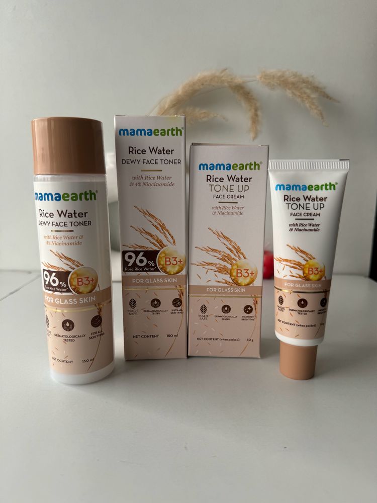 Mamaearth Rice Water And Tone Up Cream