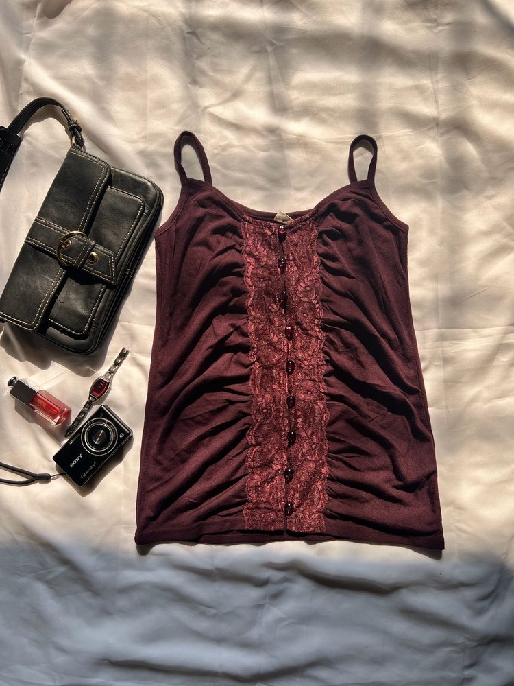 🍷Corset Style Tank Top🍷