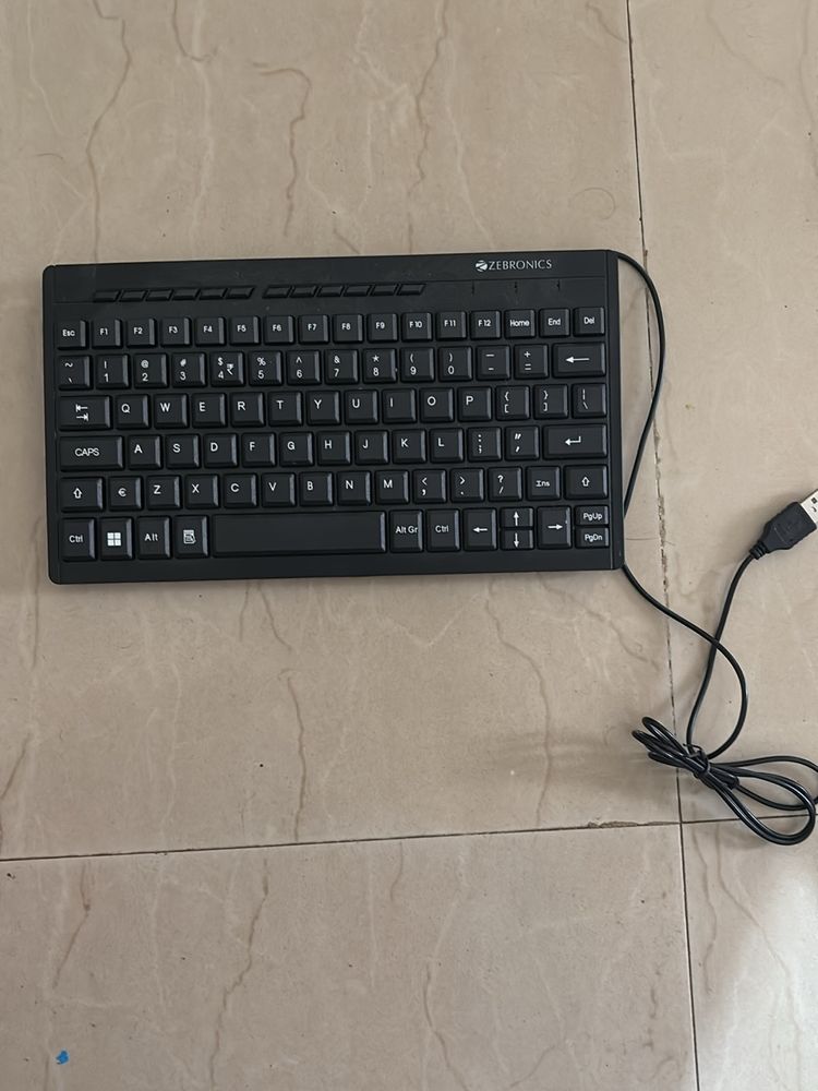 Small Very Handy Keyboard From Zebronics