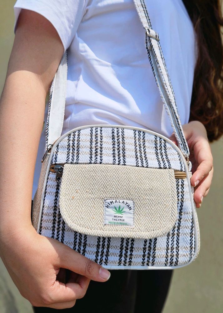 Organic Hemp Sling Bag