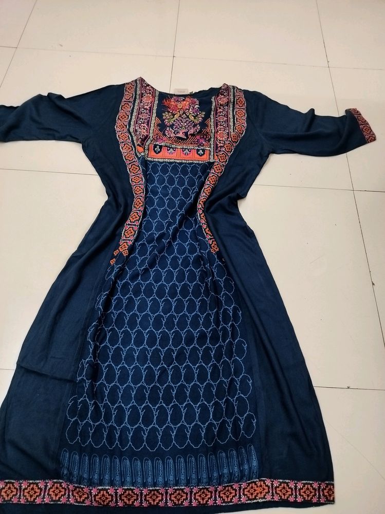 Branded Nevy Blue Kurta