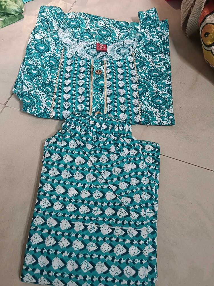 kurti pant set