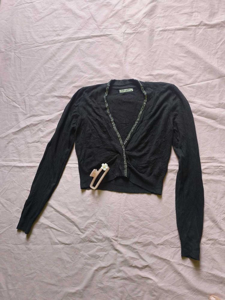 Black Long Sleeve Top 🖤