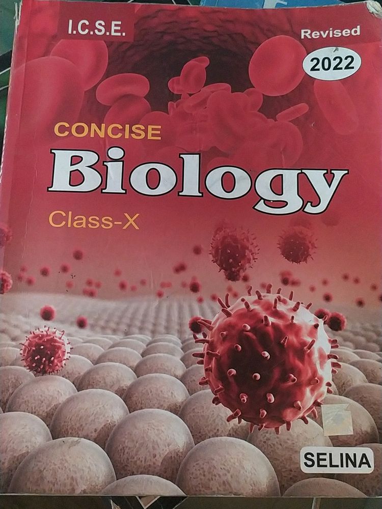 biology icse concise book for class 10