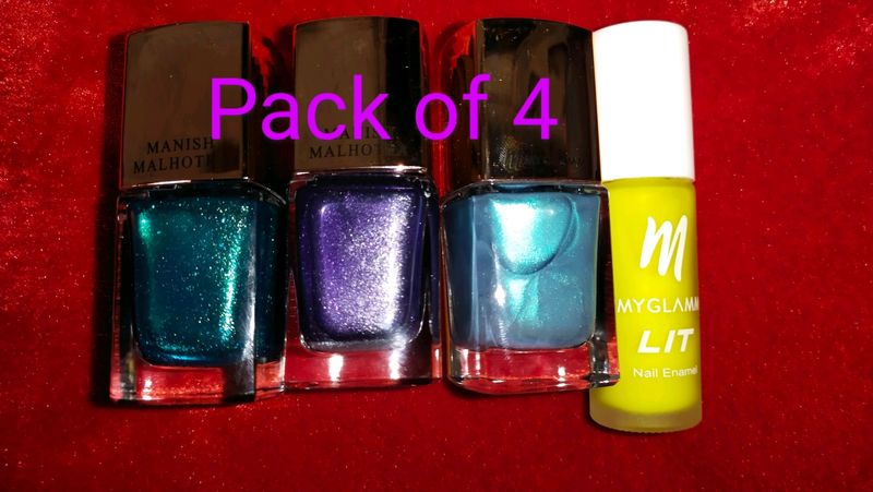 Myglamm Nailpolish Pack Of 4