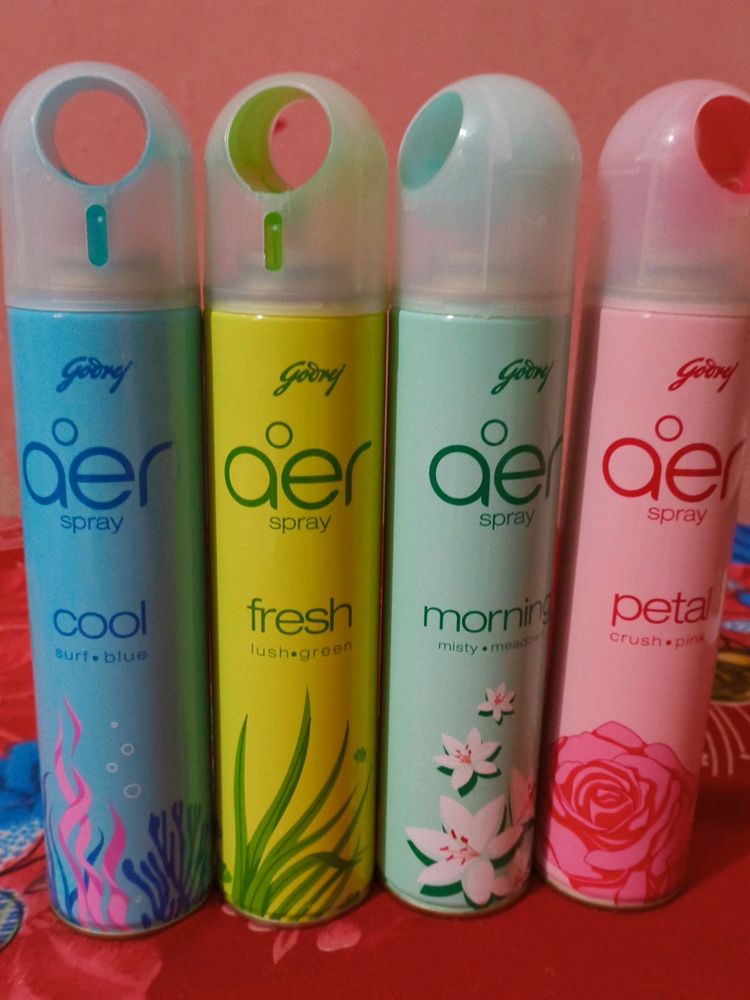 Godrej Aer Spray 4 Flavour