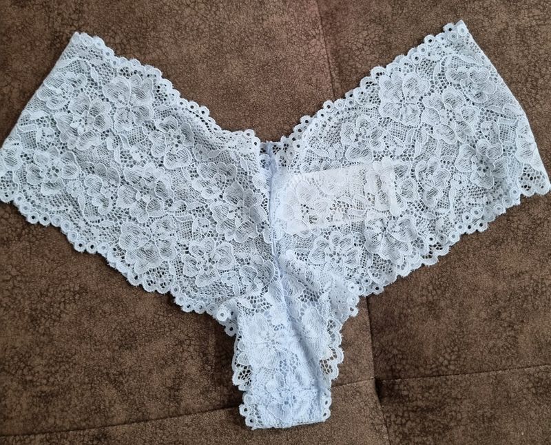 Light Blue Lacy Lingerie