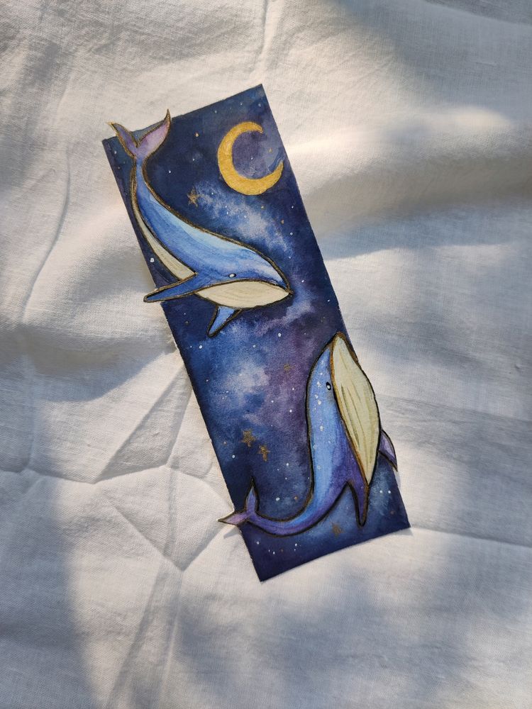 Handpainted Beautiful Bookmark For Kids,Students,Book Readers