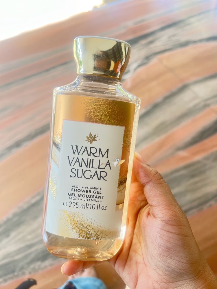 Warm vanilla Shower Gel Bath & body Works