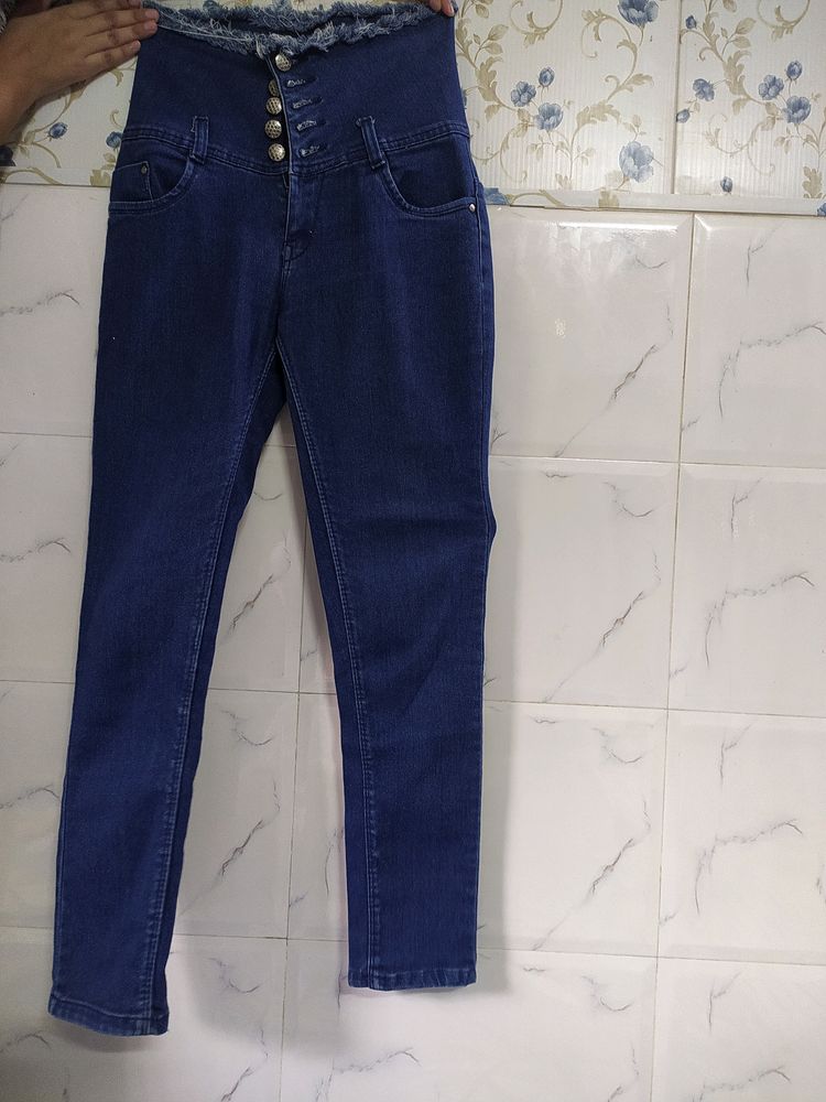 High Waist Jeans