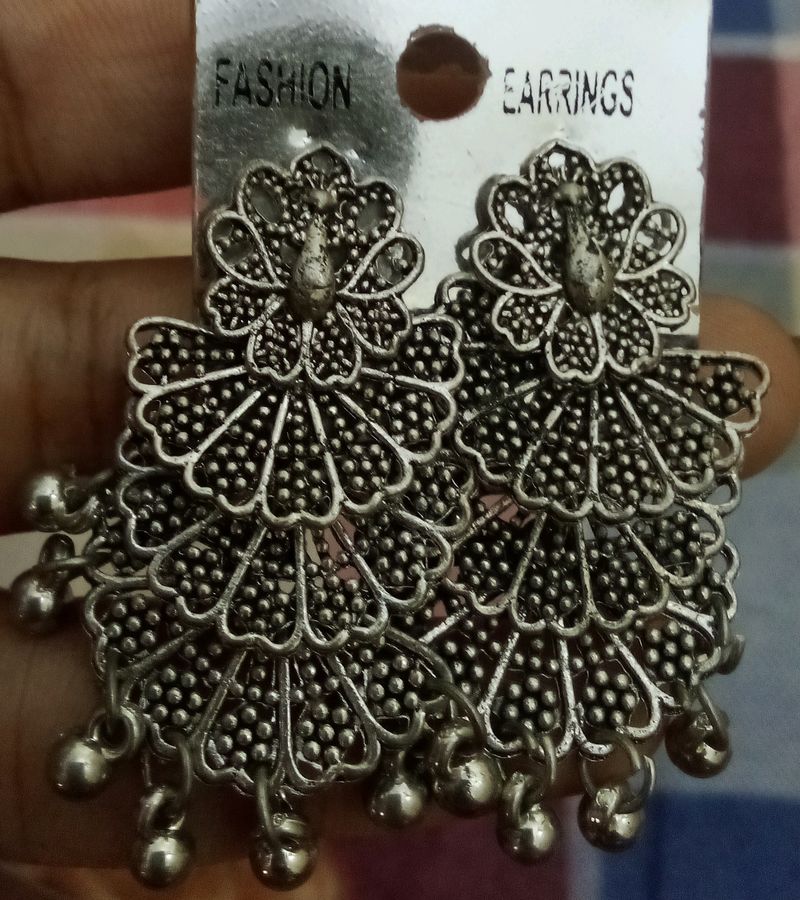 Silver Earings