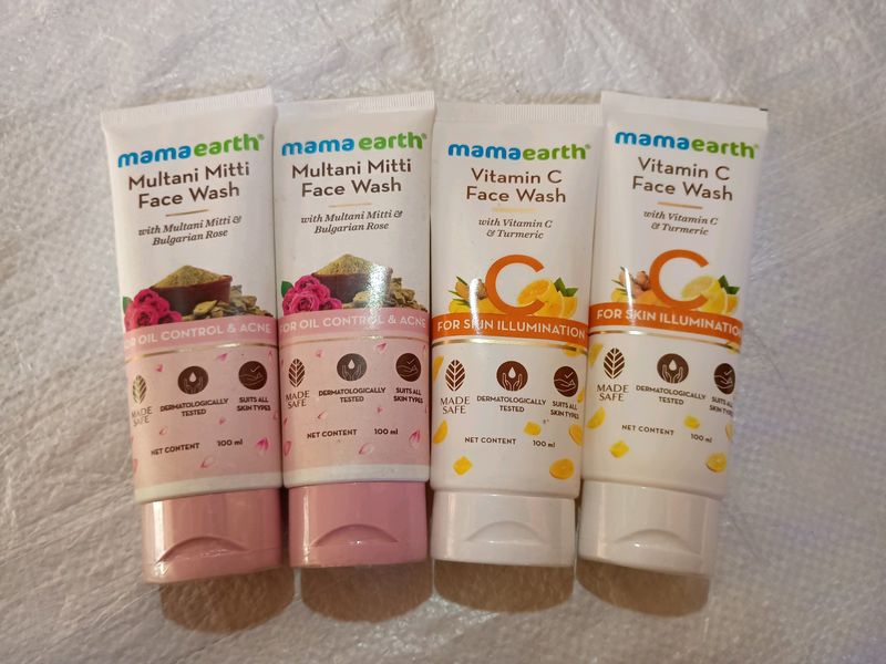 All 4 Pcs Face Wash