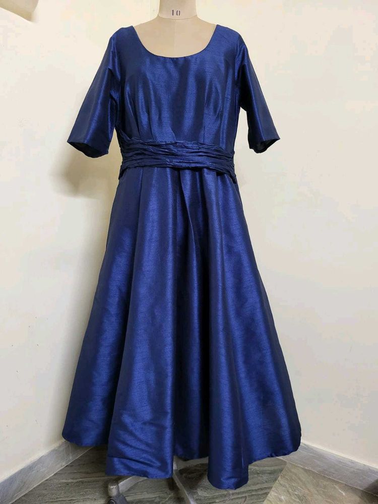 Navy Blue Gown