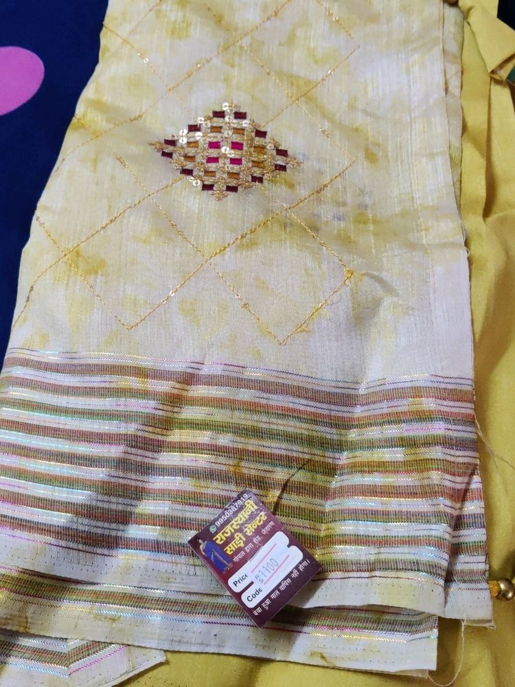 Latest Thread Sequence Work Saree