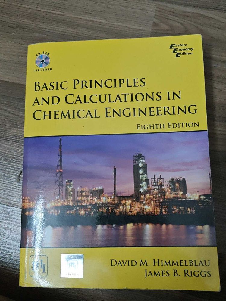 Basic Principles And Calculations In Chemical Engg