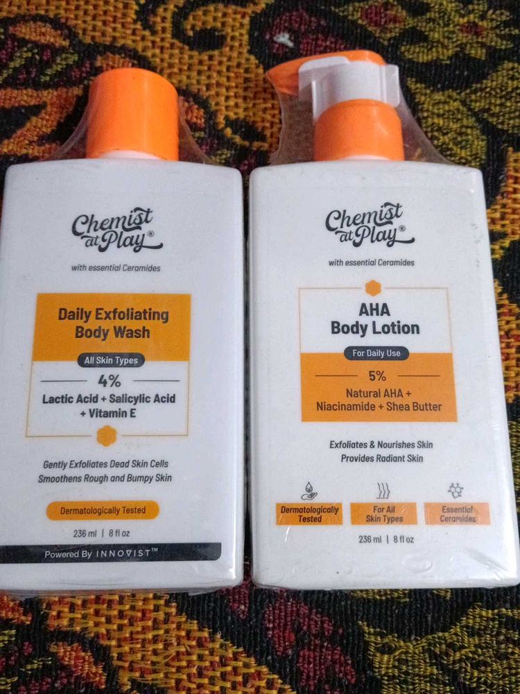 Chemist At Play Body Wash & Bod Lotion