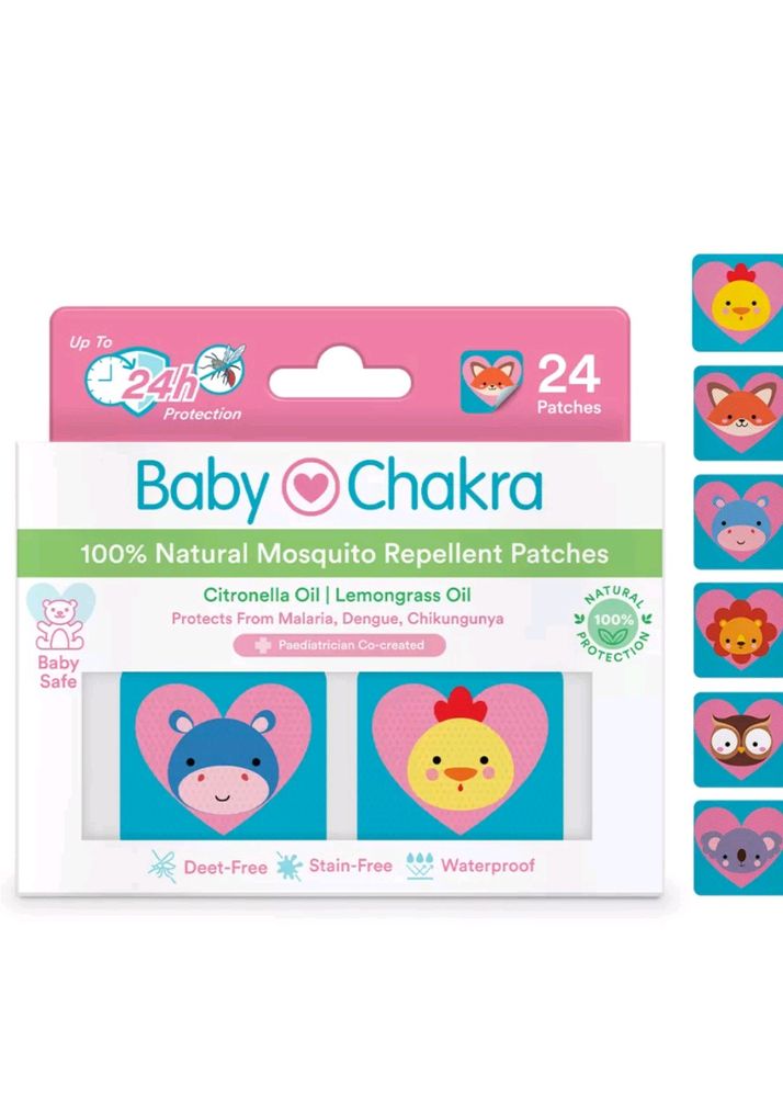 Baby Chakra Mosquito Repellent Patches