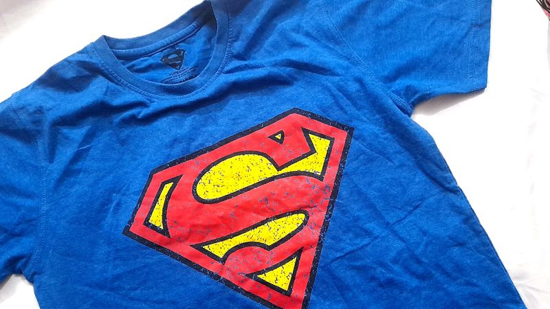 Blue Superman Tshirt