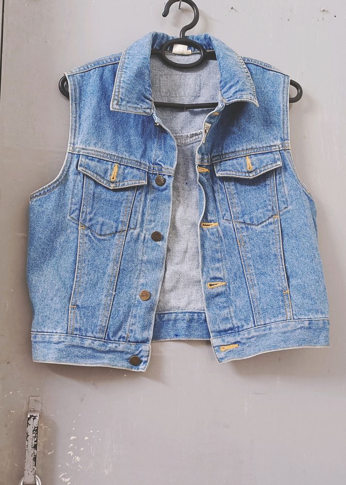 Half  Denim Jacket