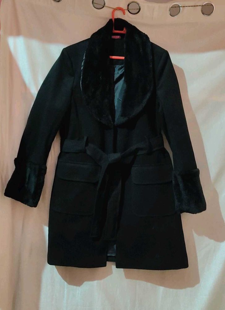 Dressberry Black Over Coat