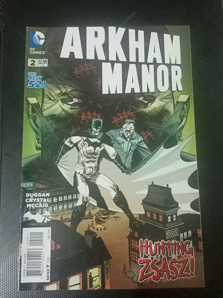 BATMAN #2 ARKHAM MANOR USA Comic Book