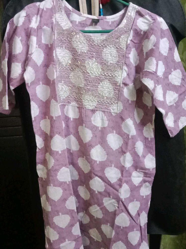 Kurta And Duppata Pure Cotton