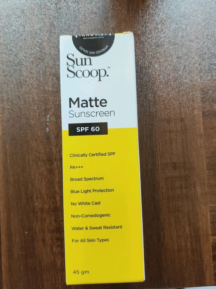 Sunscoop Matte Sunscreen