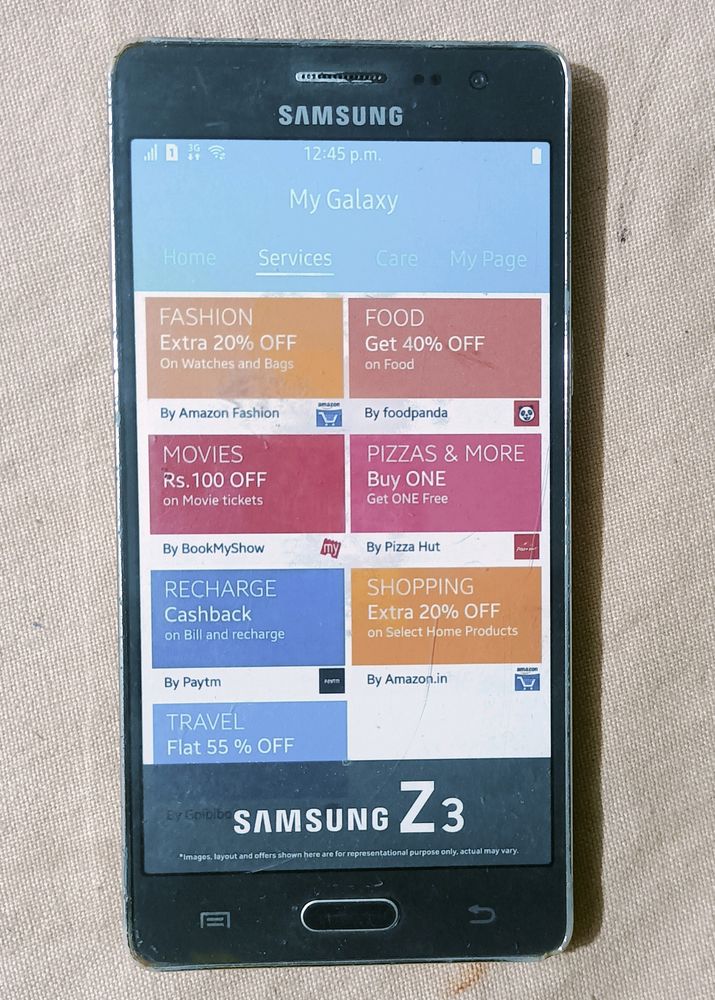 Samsung Galaxy Dummy Model.