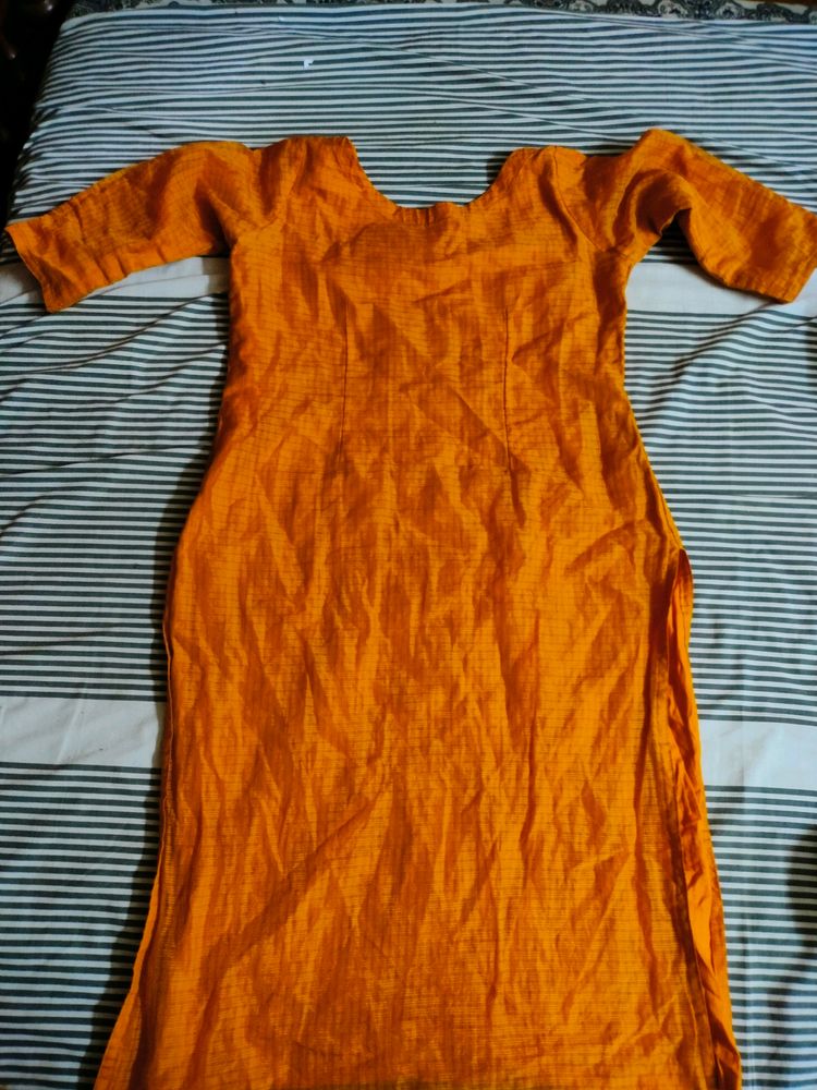 Orange Kurta