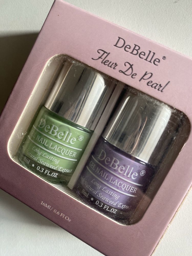 Debelle Pastel Nail Paints - Set Of 2