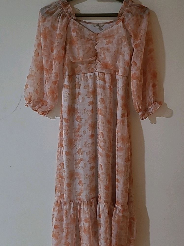 Pretty Floral Dress Size 8