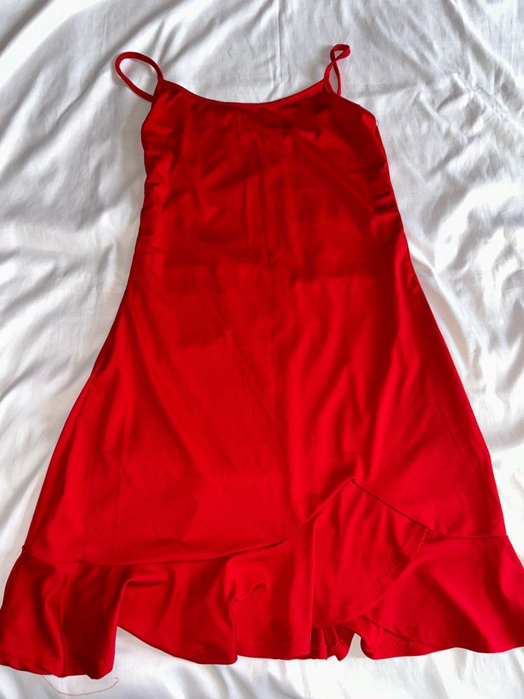 Women Red Dress