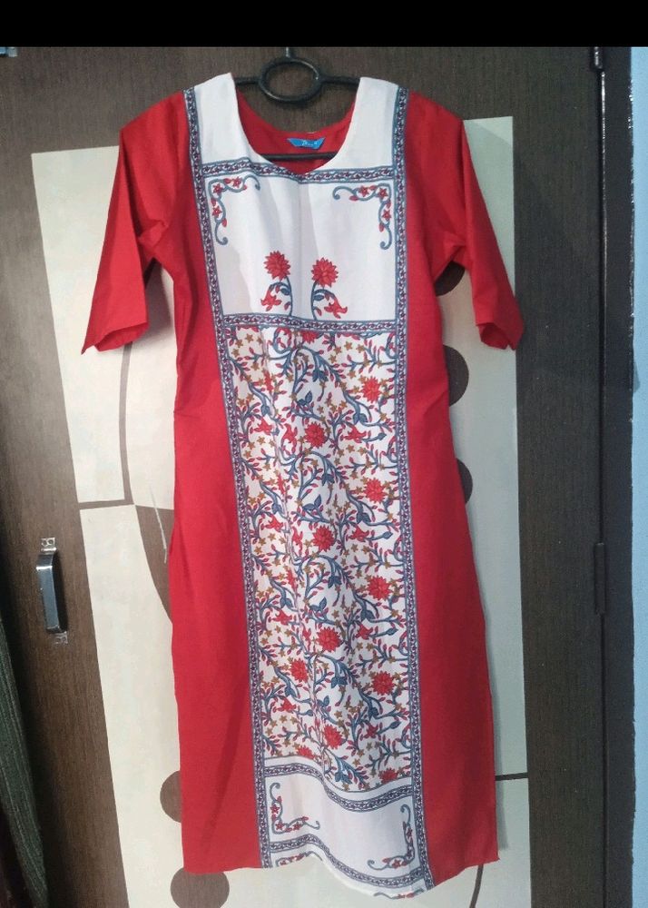 Red Kurti