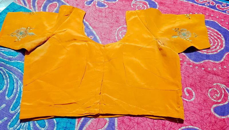 Mustard Yellow Blouse