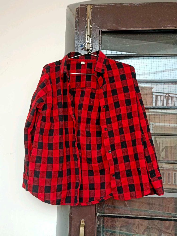 Red Checks Shirt